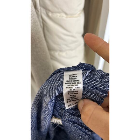 a.n.a. & Liz Claiborne Women's Size 2XL Set of 2 Summer Linen Blend Tanks #0448 - Picture 6 of 16